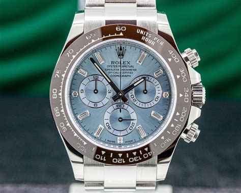 rolex daytona blue face brown bezel|Rolex daytona platinum diamond.